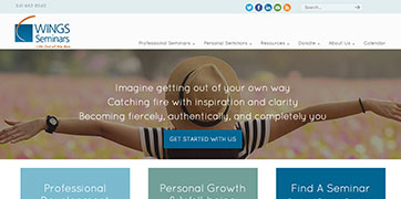 Screenshot of wings-seminars.com